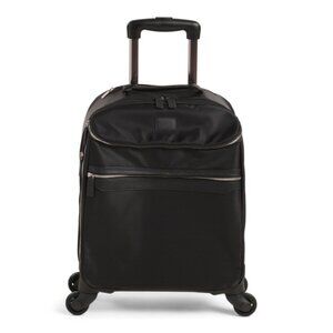 BROUK AND CO Black 21in Softside Carry-on Spinner